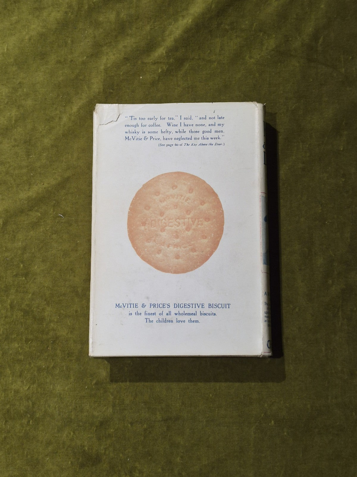 The Key Above the Door - Maurice Walsh , W & R Chambers 1930 17th Ed HB DJ1
