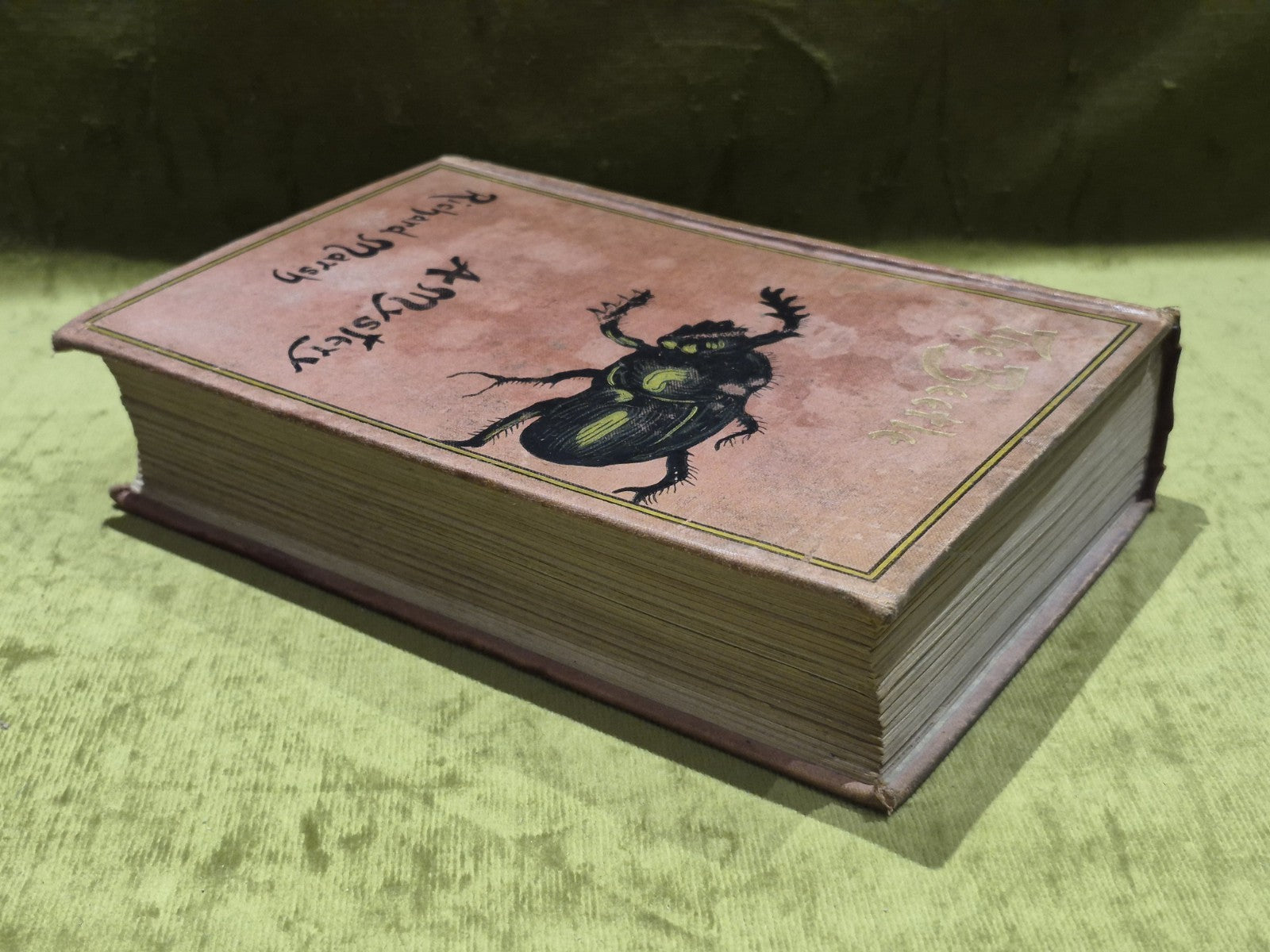 The Beetle A Mystery (1904 Ninth Impression) Richard Marsh4