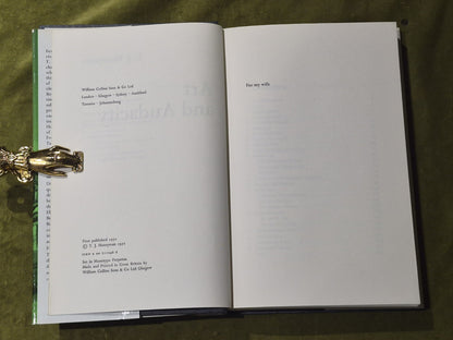 HONEYMAN, T. J.; Art and Audacity. 1971 1st Edition HB DJ3
