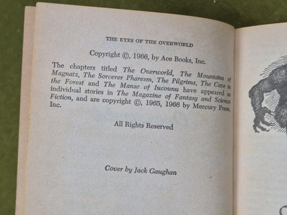 Jack Vance The Eyes of the Overworld 1966 First Edition Ace Paperback5