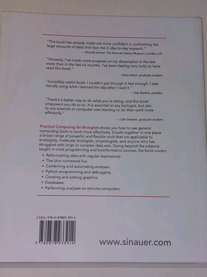 Practical Computing for Biologists by Steven  Haddock and Casey W. Dunn (2011)2
