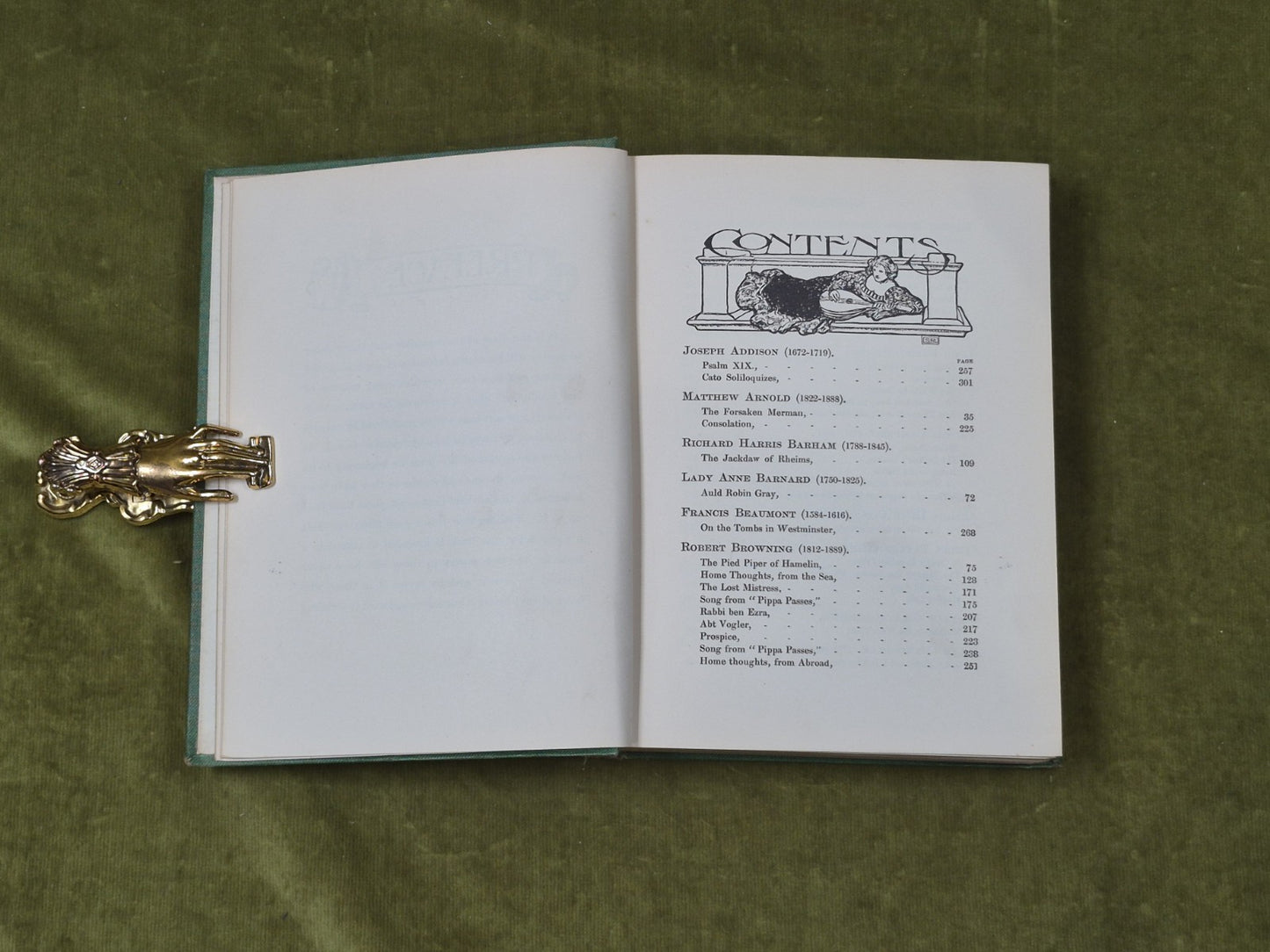 A Treasury of English Verse - Adam L Gowans , Stephen Reid 19075