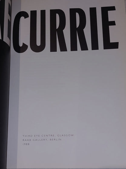 Ken Currie (Thrid Eye Center / Raab Gallery ) 1988 Exhibition Book3