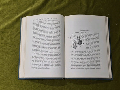 THE DANUBE WITH PEN AND PENCIL     by B.GRANVILLE  BAKER    1st edition  19115