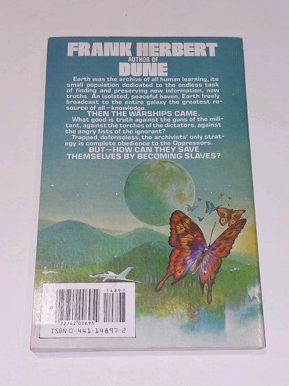 Direct Descent By Frank Herbert [Ace Book] 1st Ace Printing 1980 Pb Book2