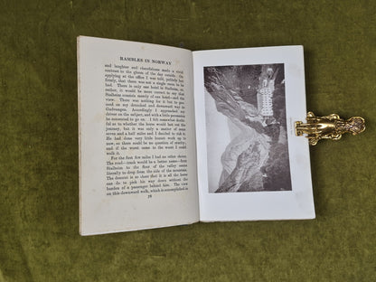RAMBLES IN NORWAY By Harold Simpson - Mills & Boon 1912 1st HB7