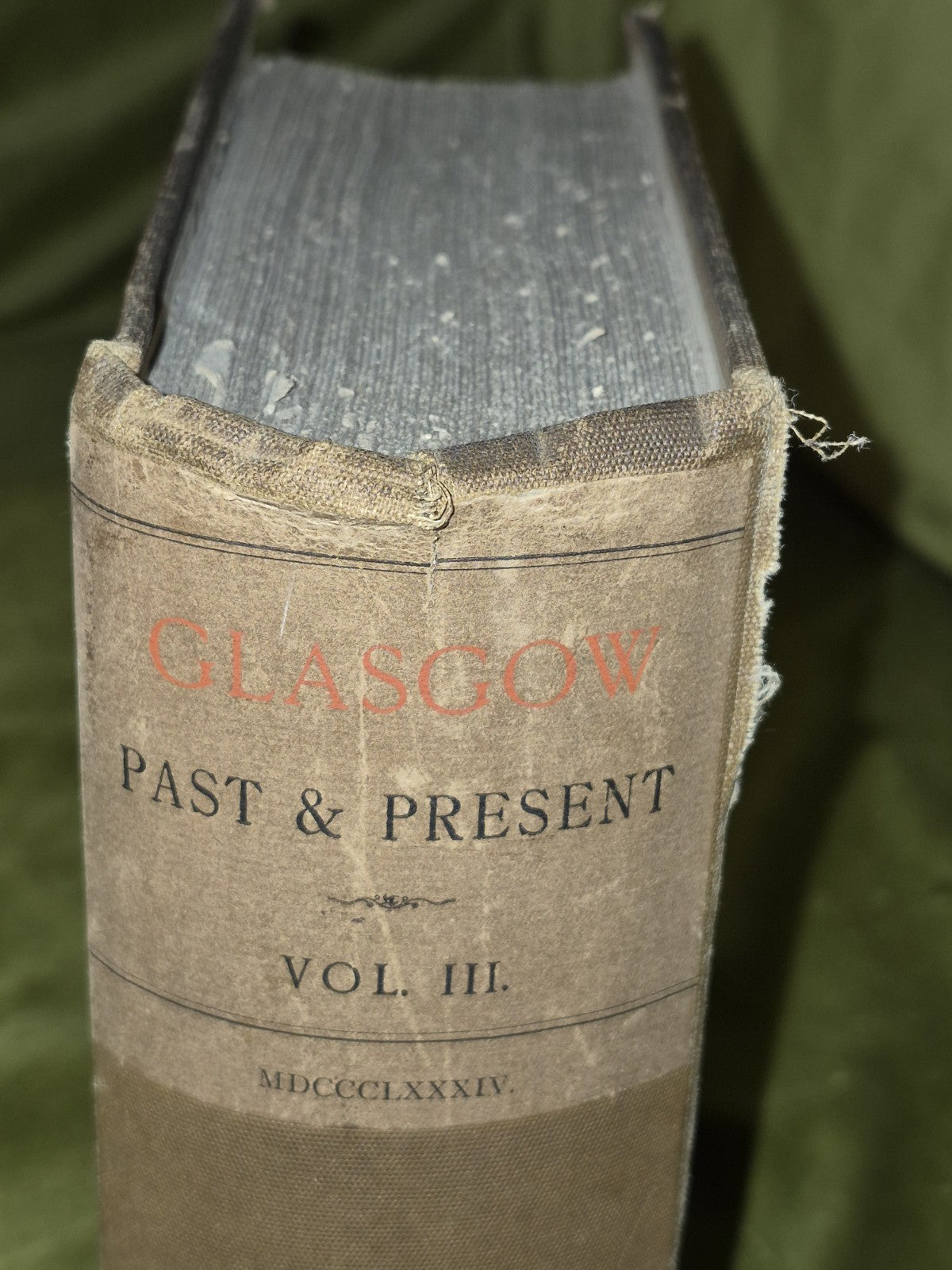 GLASGOW Past & Present - Vol 1-3 - David Robertson & Co 1884 Limited Ed. 271/5005