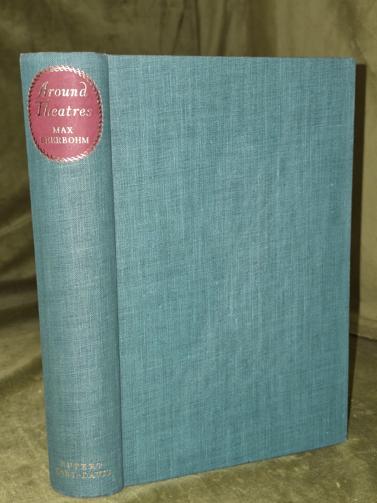 Around Theatres Max Beerbohm 1953 Rupert Hart-Davis2
