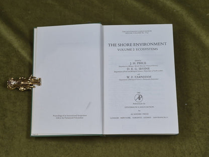 The Shore Environment Vol 2 : Ecosystems - Academic Press 19982