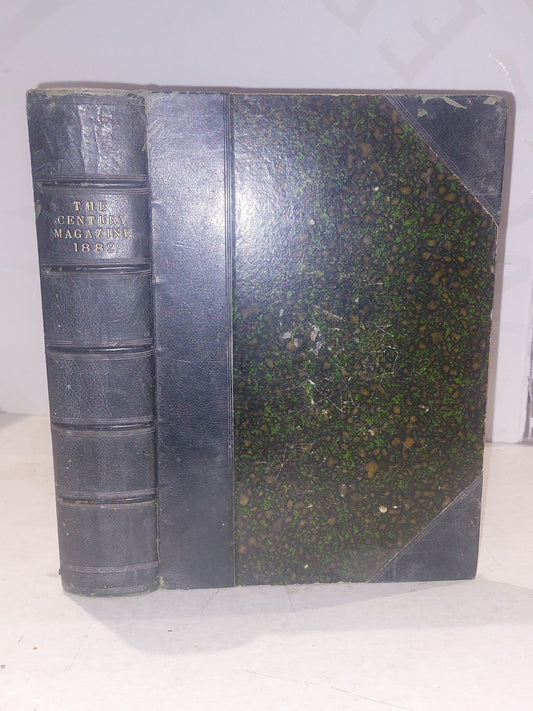 The Century Magazine  May 1882 to October 1882, Quarter Leather Hb Book0