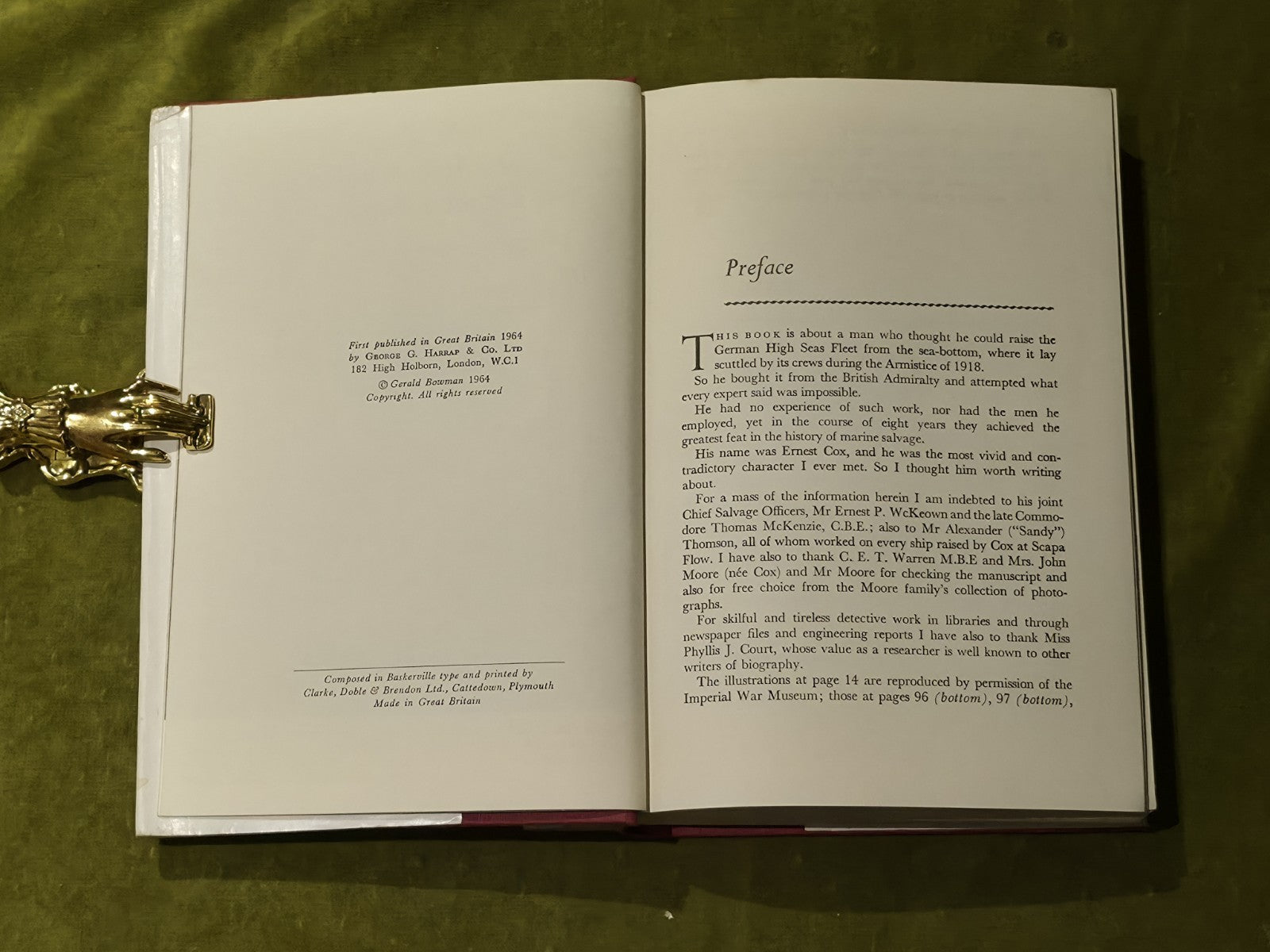 The Man Who Bought a Navy - Gerald Bowman - 1964 1st Edition4