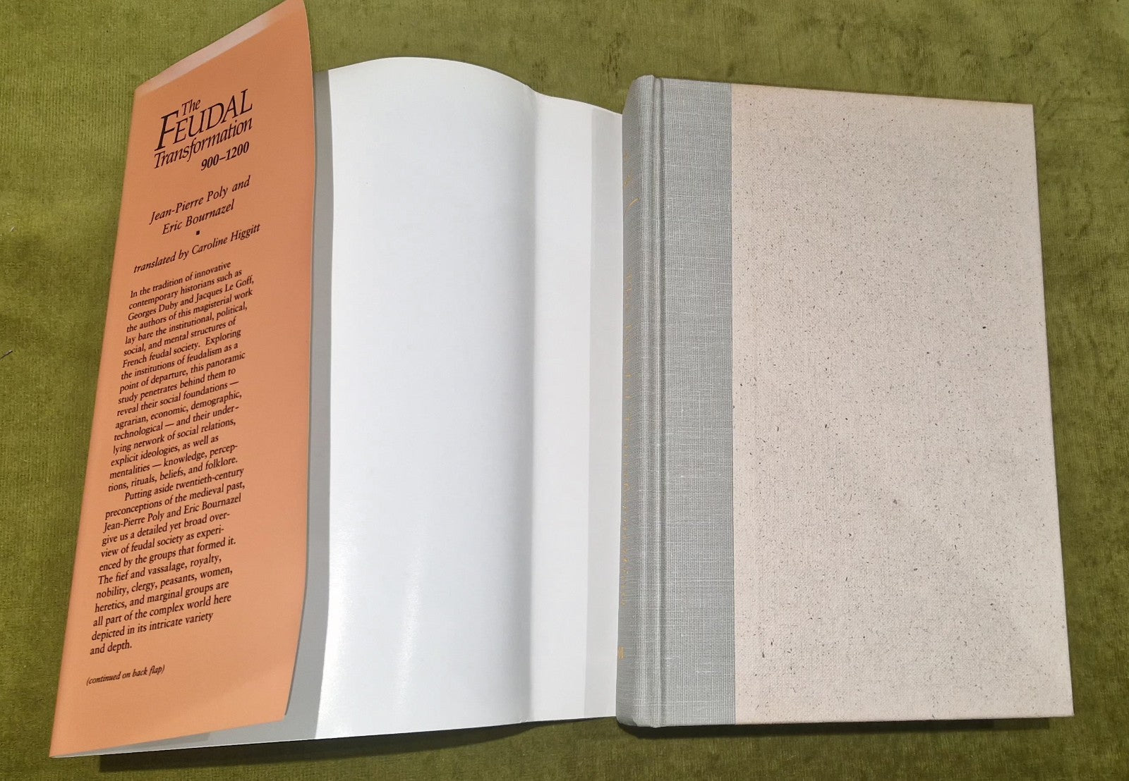 The Feudal Transformation 900-1200, Poly & Bournazel (1991) Hb Book5