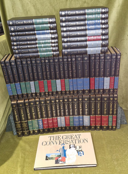 Britannica Great Books of the Western World 1992 Complete 60 Volume Set plus0