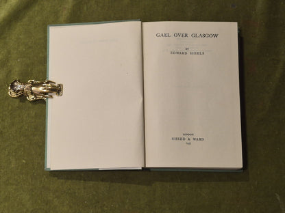 Gael Over Glasgow - Edward Sheils , Sheed & Ward 1937 1st/1st HB4