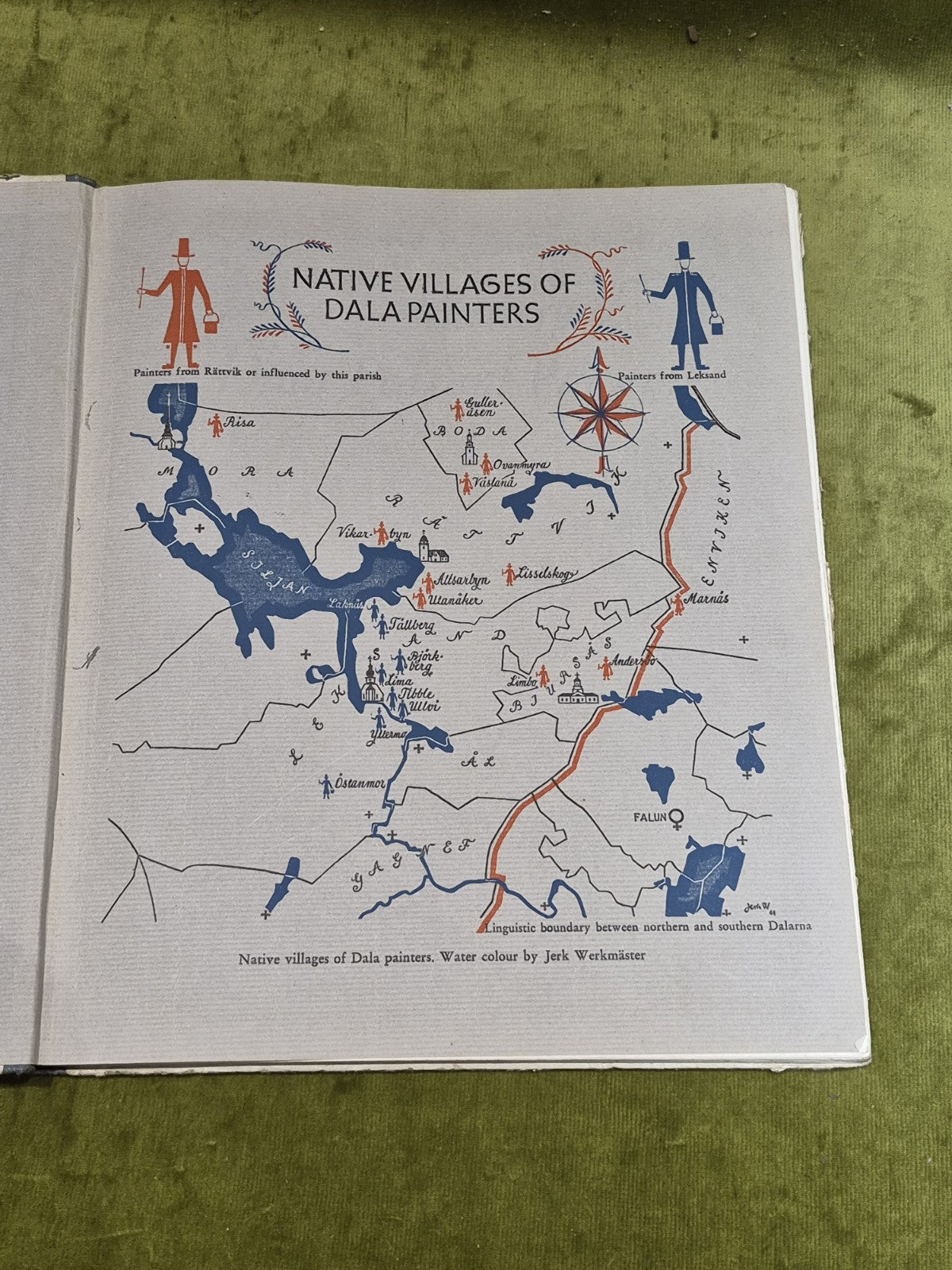 Masterpieces of Dala Peasant Paintings by Svante Svärdström (1957) Hb Book3