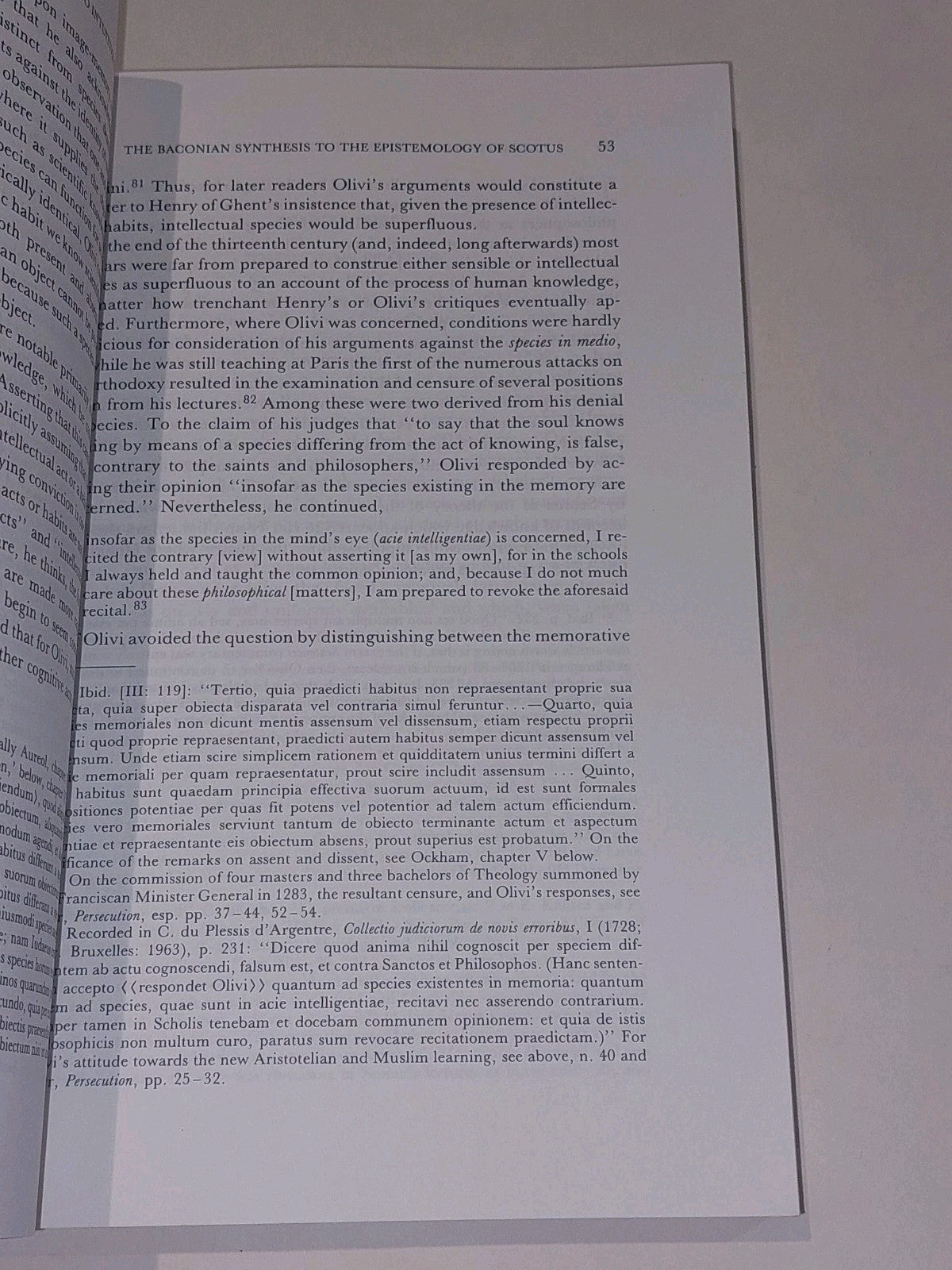 Vision and Certitude in the Age of Ockham  Katherine Tachau (1988) Pb Book5