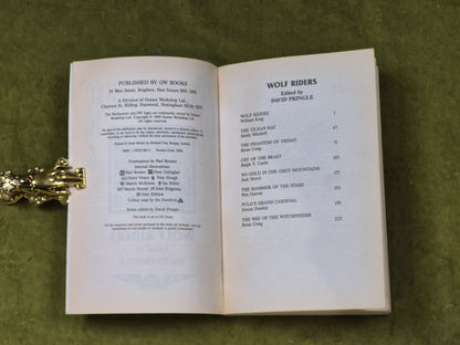 Warhammer Fantasy: Wolf Riders Anthology  - Games Workshop Paperback Book 19895