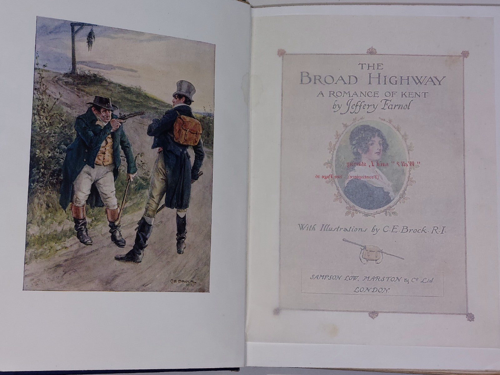 The Broad Highway A Romance of Kent By Jeffery Farnol (1912)7