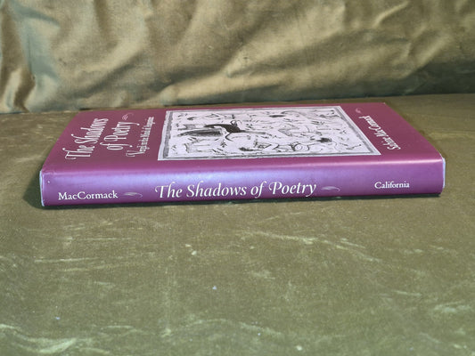 The Shadows of Poetry - Sabine MacCormack - Univer of California Press - 1998 Hb1