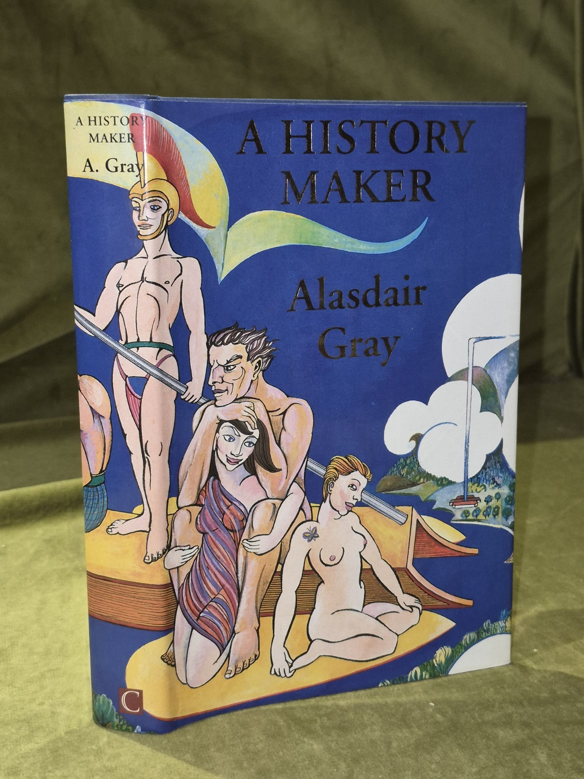 Alasdair Gray A History Maker First Edition SIGNED 1994 Hardback0
