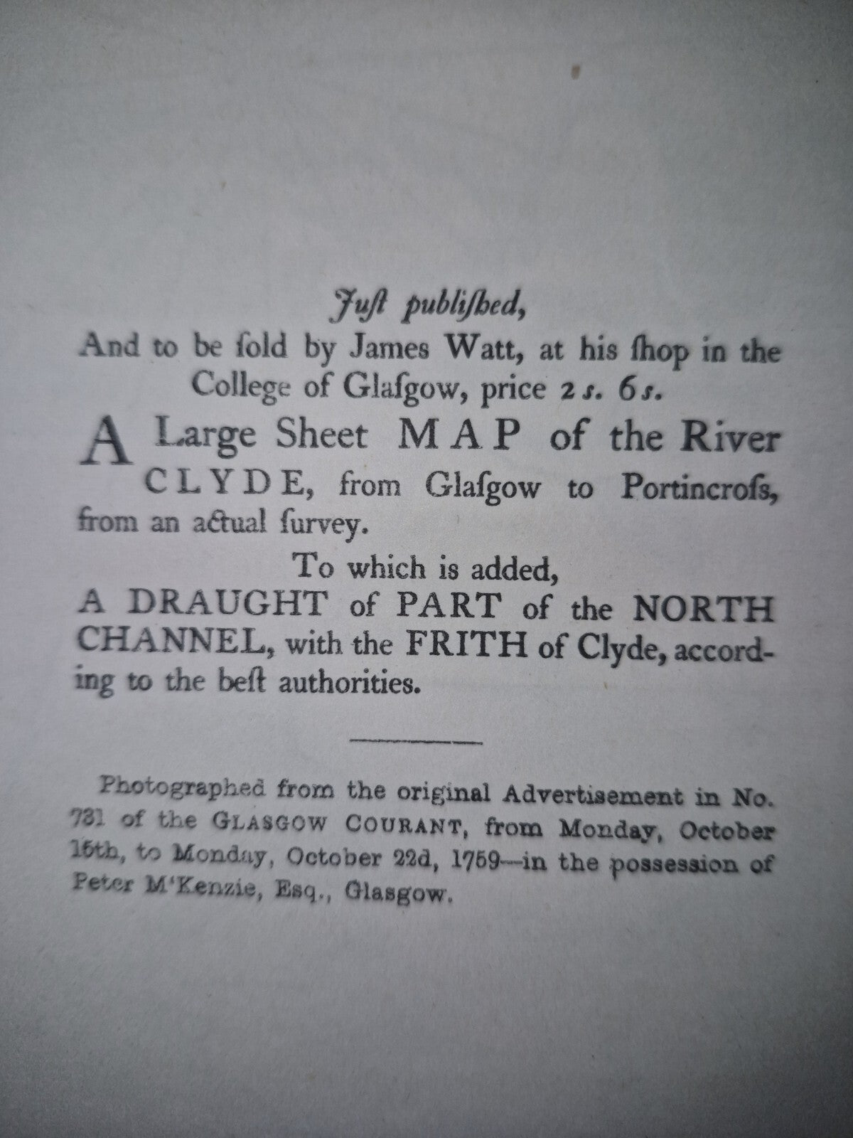 1856 Memorials of the Lineage of James Watt G Williamson 1st Edition With Map10