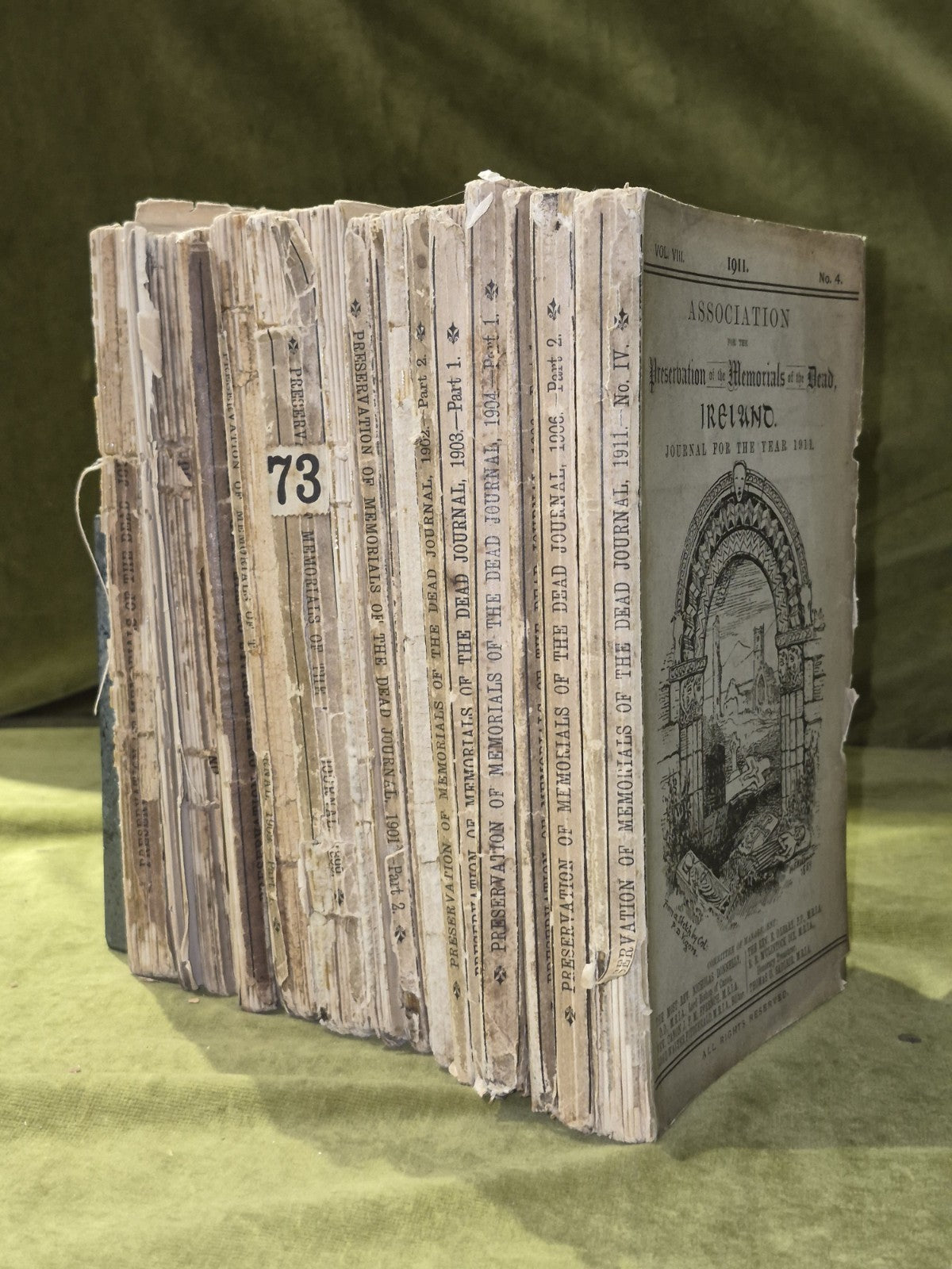 Ireland Preservation of the Memorials of the Dead Assorted Issues 1895-1911 3