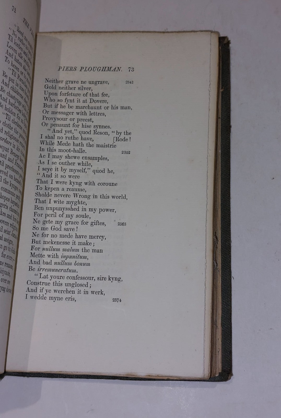 1856  The Vision and Creed of Piers Ploughman William Langland  2 Volumes HB8