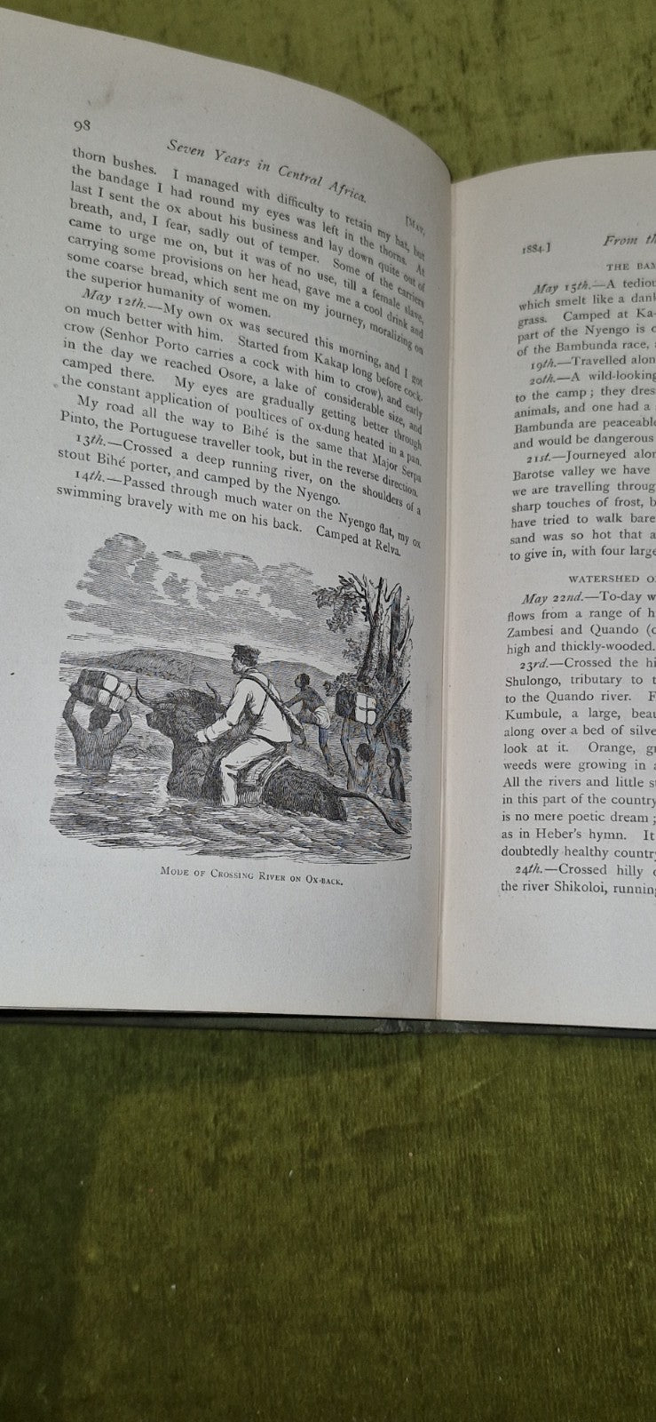 Garenganze or Mission work in Central Africa by FS Arnot [J E Hawkins] 2nd ed hb7