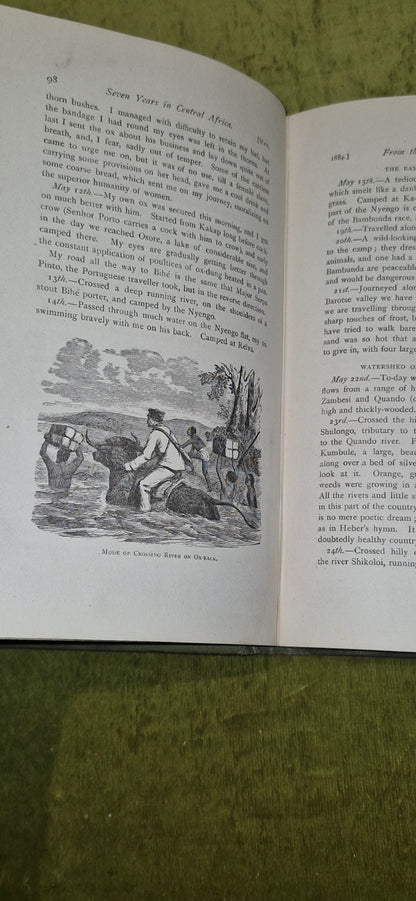 Garenganze or Mission work in Central Africa by FS Arnot [J E Hawkins] 2nd ed hb7