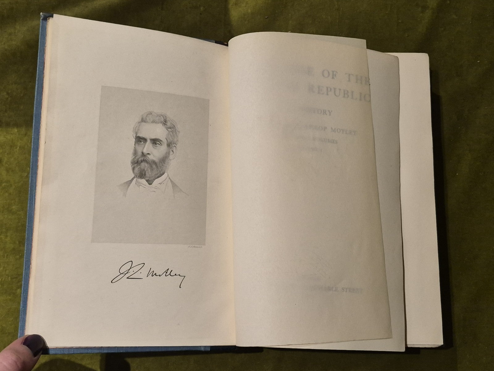 John Motley- Rise of the Dutch Republic 3 vol, United Netherlands 4 vol. 1903 HC4
