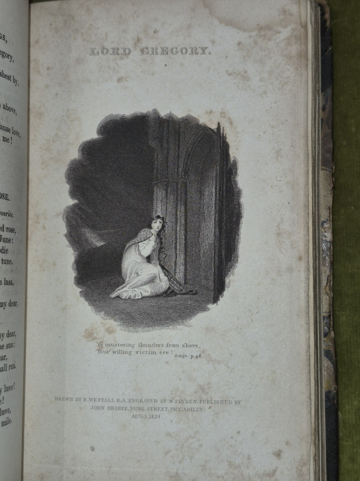 Songs Chiefly in the Scottish Dialect by Robert Burns 1824 John Sharpe hardback8