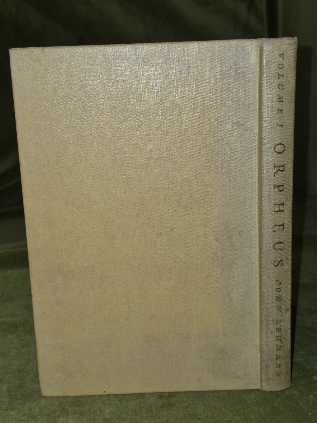 Orpheus Volume 1 John Lehmann Ed 1948 1st Ed1