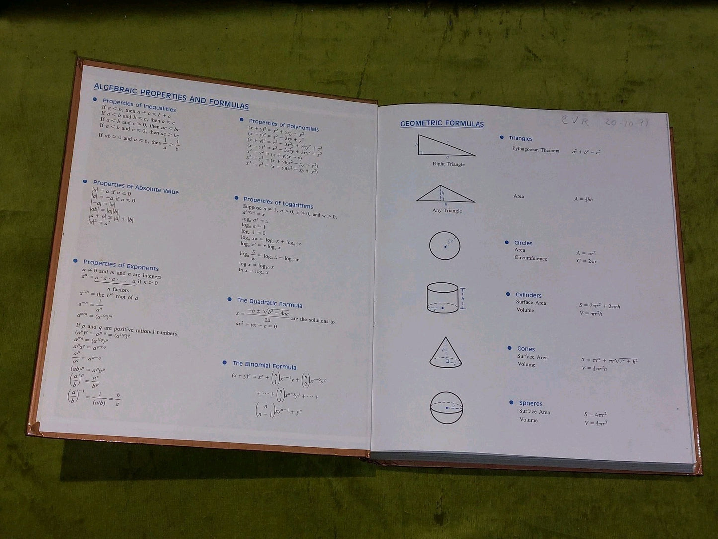 Algebra and Trigonometry by Emiliano Grossman (Hardcover 1989)2