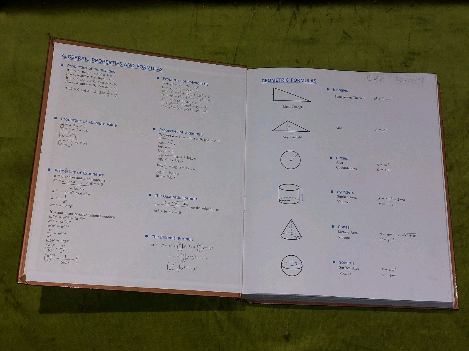 Algebra and Trigonometry by Emiliano Grossman (Hardcover 1989)2