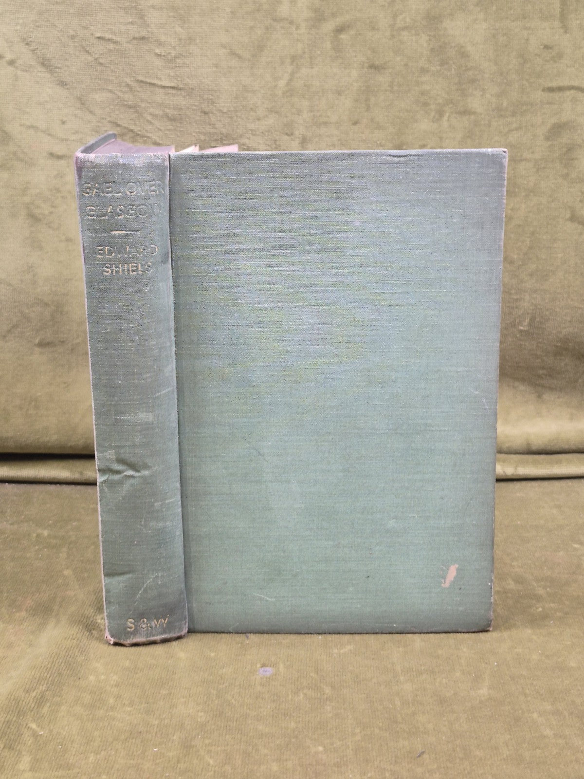 Gael Over Glasgow - SIGNED by Edward Sheils , Sheed & Ward 1937 1st/1st HB0