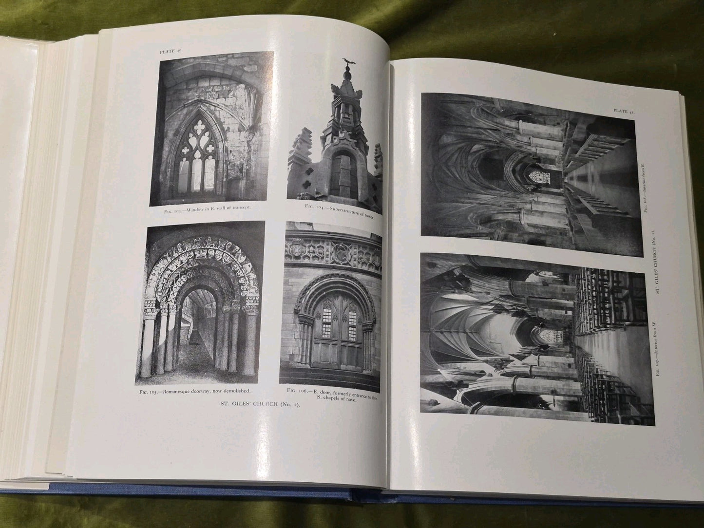 ROYAL COMMISSION ANCIENT HISTORICAL MONUMENTS City Of Edinburgh 1951 Dustjacket 7