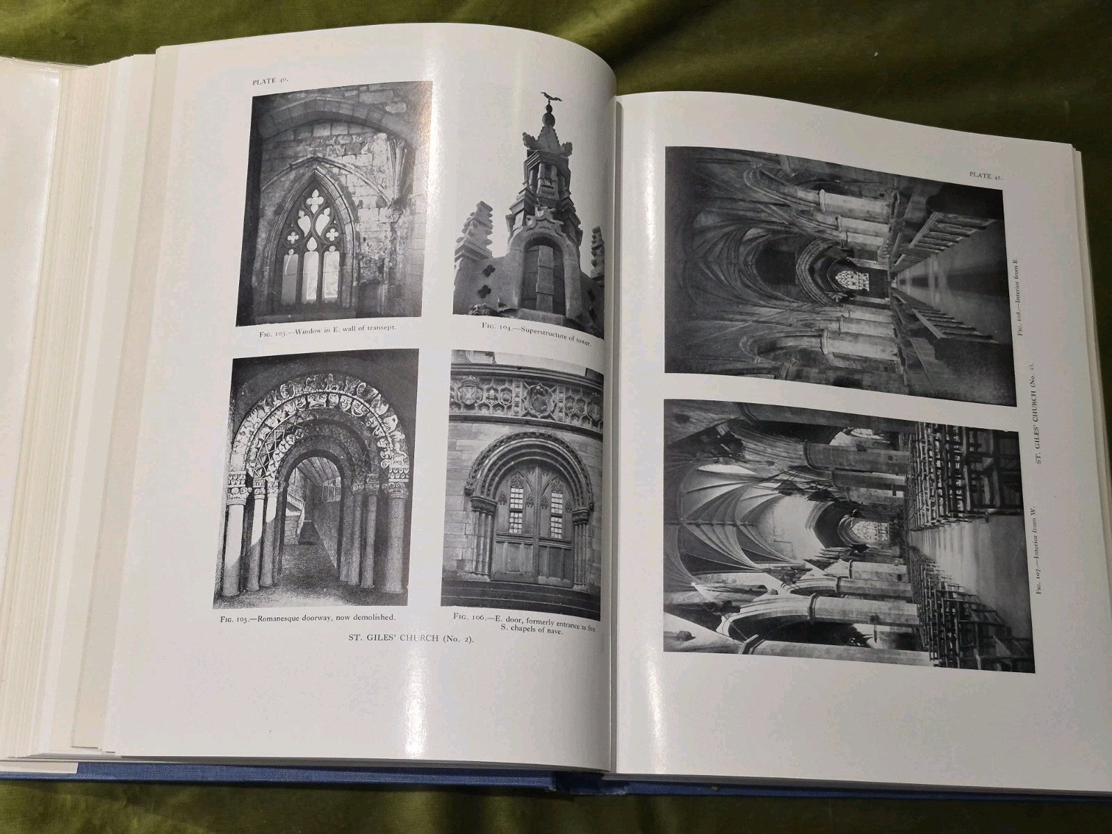 ROYAL COMMISSION ANCIENT HISTORICAL MONUMENTS City Of Edinburgh 1951 Dustjacket 7