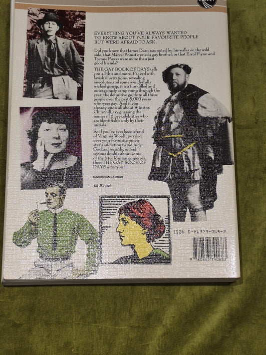 The Gay Book Of Days - Martin Greif (1985) 1st Ed Pb Book1