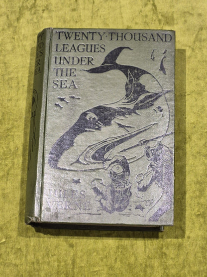 Twenty Thousand Leagues Under the Sea By Jules Verne c 1930 [Ward, Lock] Hb Book0