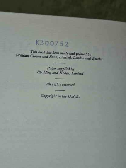 N.M. Penzer, Poison Damsels, Privately Printed - 1952 - Hardcover NO DJ4