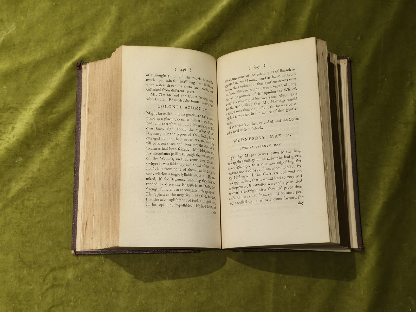 The Trial of Warren Hastings Vol.I4
