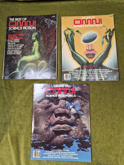 The Best of Omni Science Fiction 5 1 2 Collector's Edition Isaac Asimov Giger0