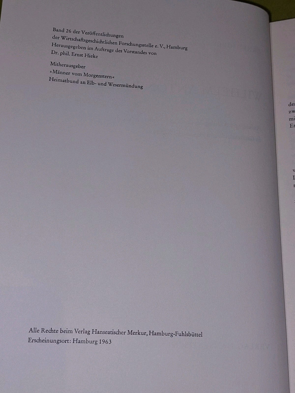 Wilhelm Anton Riedemann Anfang und Aufstieg des detschen Petroleumhandels 19634