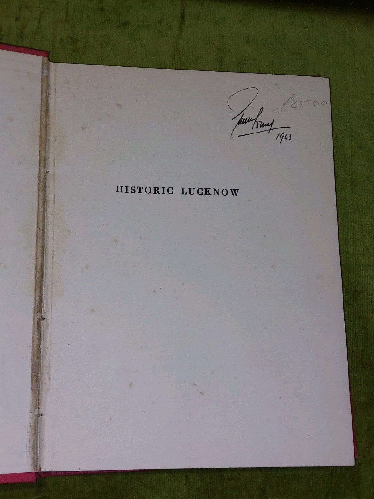 Historic Lucknow (1939) Sidney Hay4