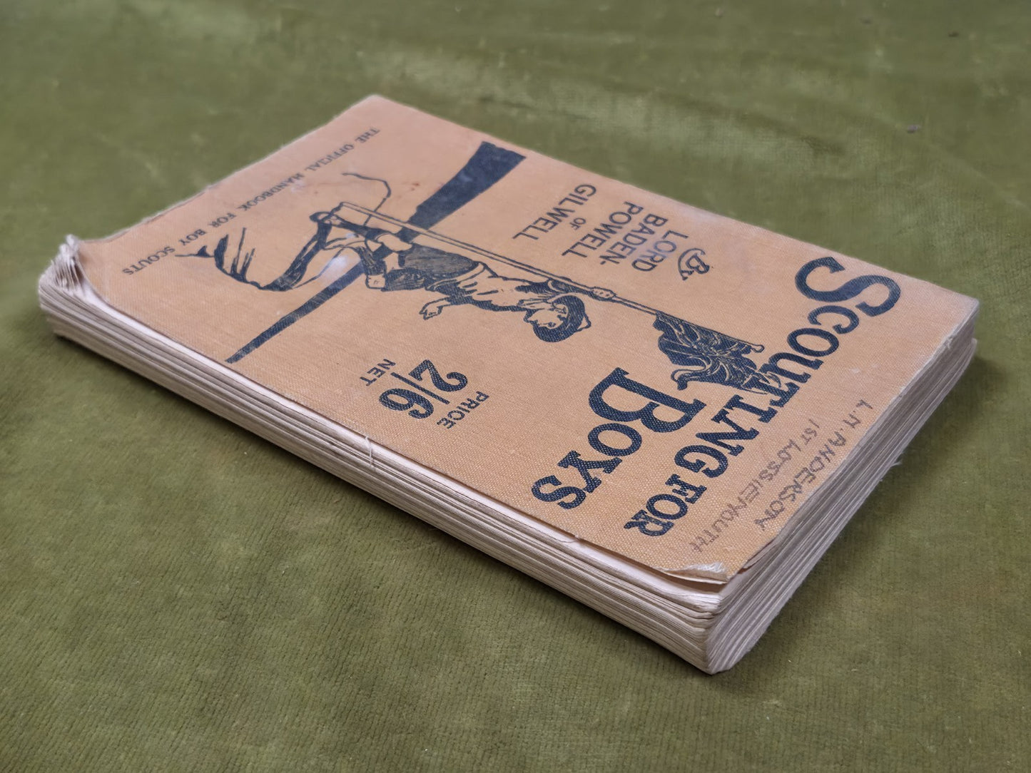 Scouting for Boys by Lord Baden-Powell of Gilwell 17th edition 1935 *S2