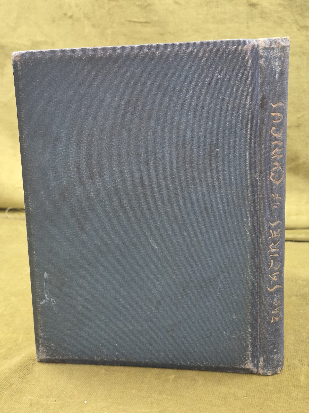 The Satires of Cynicus 1892 SIGNED and Inscribed Simplin Marshall Hamilton1