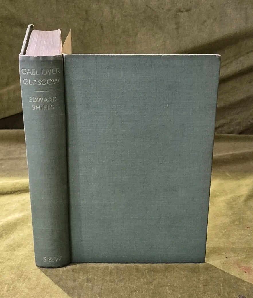 Gael Over Glasgow - Edward Sheils , Sheed & Ward 1937 1st/1st HB0