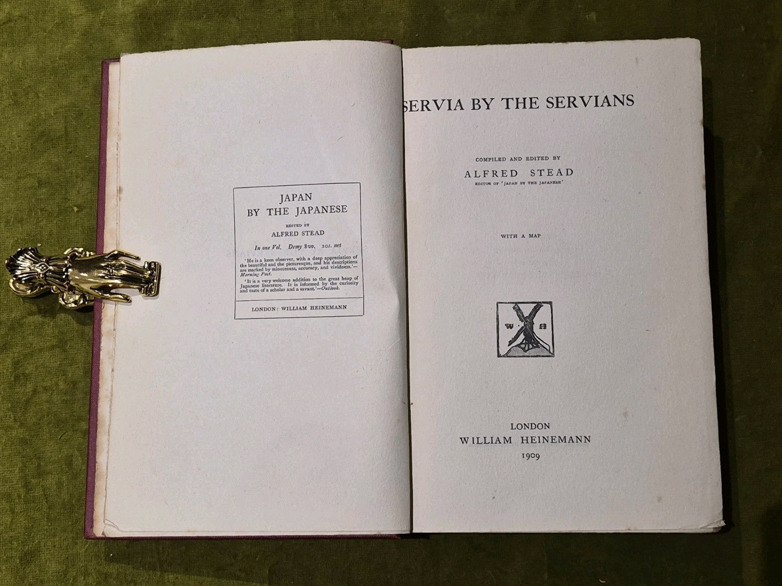 1909 SERVIA BY THE SERVIANS Customs Army Literature Education Etc SERBIA BALKANS3