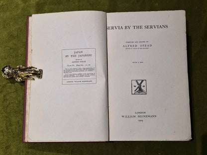 1909 SERVIA BY THE SERVIANS Customs Army Literature Education Etc SERBIA BALKANS3