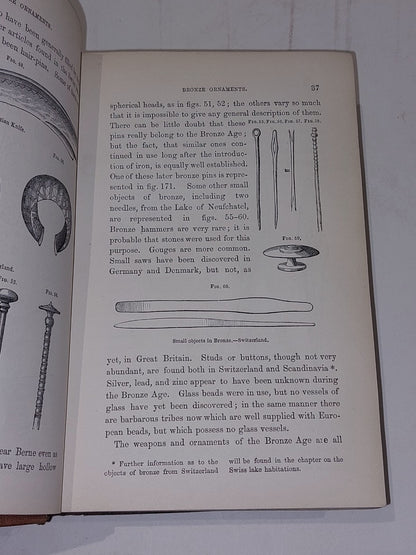 PreHistoric Times As Illustrated By Ancient Remains Lubbock/Lord Avebury (1872)5